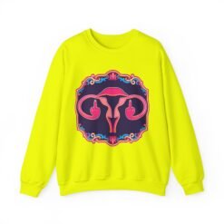 Ovaries with Middle Fingers - Unisex Sweatshirt – Funny Anatomy - Image 16