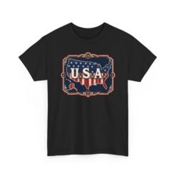 U.S.A. - Unisex T-Shirt – Patriotic - United States Map - Image 26