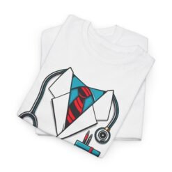 Doctor - Unisex T-Shirt – Funny Easy Halloween Medical Costume - Image 3