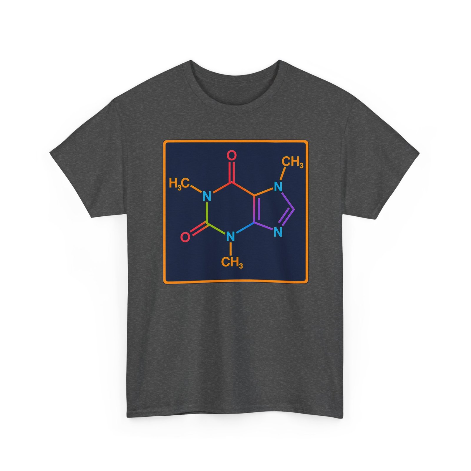 Caffeine Molecule - Unisex T-Shirt – Fuel Your Brain in Style - Image 16